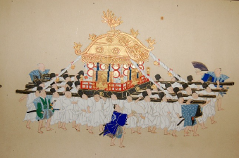 日光祭礼式絵巻